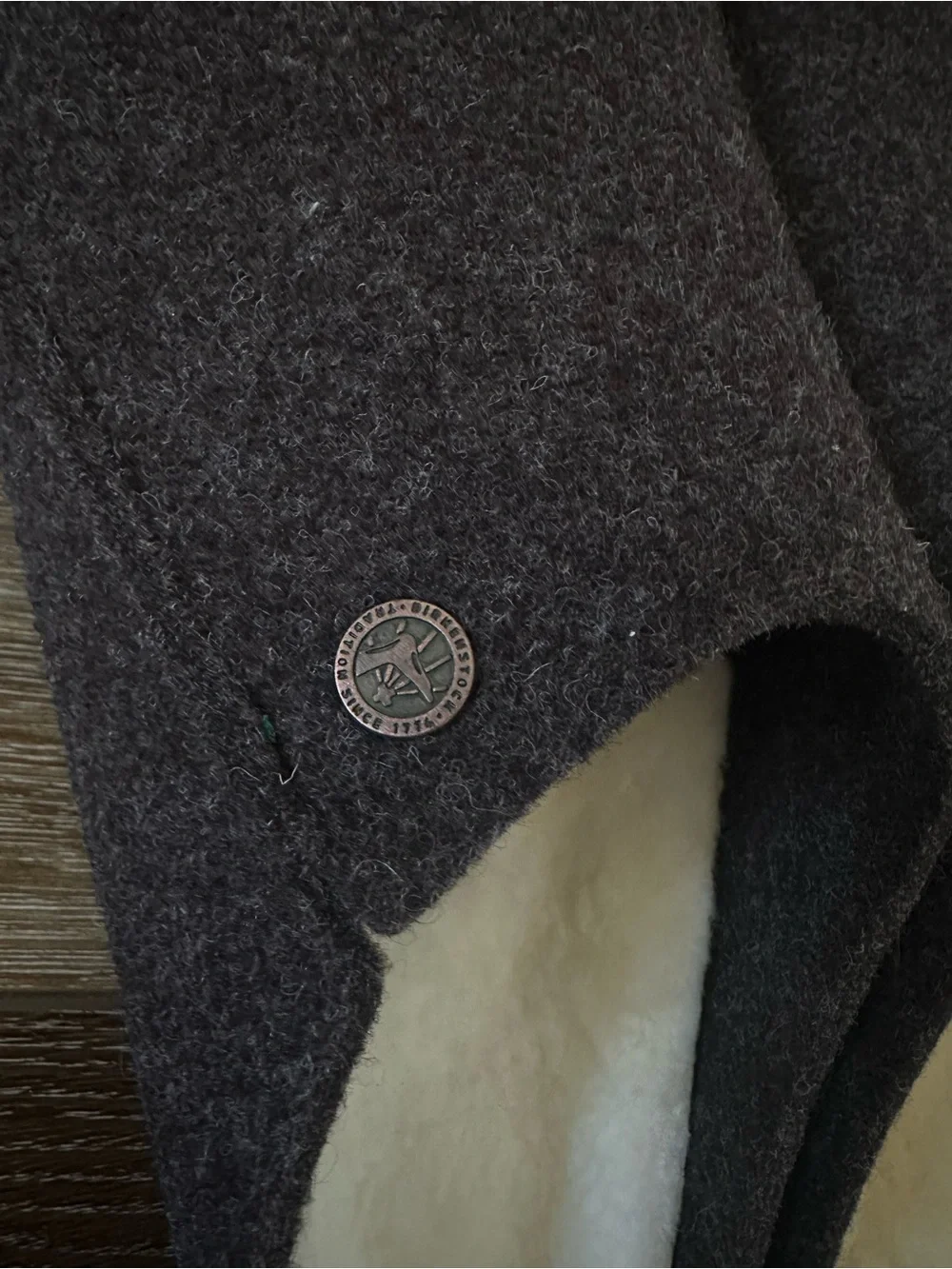BRAND NEW Birkenstock Mocha Zermatt Shearling Slipper